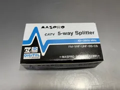 MASUPRO / マスプロ 電工　5分配器　5SPFA　5-way Splitterのサムネイル