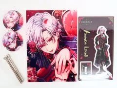 アモン・リード Birthday 2025 アクリルスタンド/オーロラ缶バッジ/アクリルパネル 悪魔執事と黒い猫