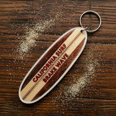 USA サーフ サーフボード サーフィン ハワイ アメカジ レトロ アメリカン  キーホルダー  キーフォブ  ;USSF-015