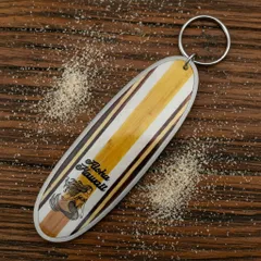 USA サーフ サーフボード サーフィン ハワイ アメカジ レトロ アメリカン  キーホルダー  キーフォブ  ;USSF-012
