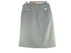 k05250324083　NEW YORKER　Mサイズ　Gray　　スカート　ミディアム丈　秋冬