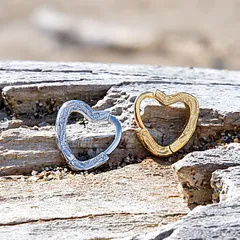 【片耳用】ハワイアンジュエリー ハート ピアス フープ スクロール サージカルステンレス 316L アレルギー対応 記念日 クリスマス 記念日 ギフト 結婚指輪 婚約指輪 バレンタイン ホワイトデー ハワジュ