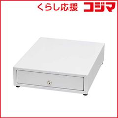 美品】セイコーインスツル エアレジ対応キャッシュドロアーDRW-A01-W