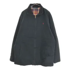 90年代 Polo by Ralph Lauren ポロ ラルフローレン カバーオール ジャケット ブラック(メンズ M)中古 古着 X4723