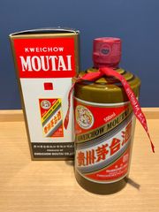 貴州茅台酒 マオタイ酒 薄緑ボトル グラス/箱付 - メルカリ