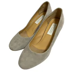 美品 MACKINTOSH PHILOSOPHY マッキントッシュフィロソフィー スエード パンプス サイズ23cm グレー レディース 古着 中古 USED