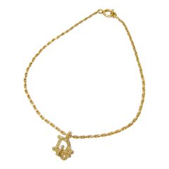 3145 極美品✨ Dior ブレスレット CD ロゴ ゴールド 希少 刻印 - メルカリ