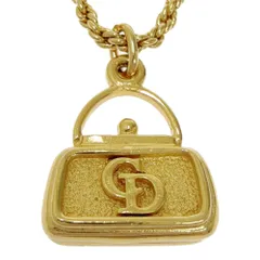 【中古】Christian Dior クリスチャンディオール GP バッグモチーフ ネックレス ゴールド 539331 ネックレス