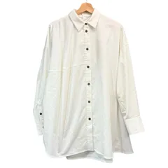nagonstans ナゴンスタンス 25AW unbalance shirt アンバランスコーデュロイシャツ 470IA830-1231 M ホワイト 15262のサムネイル