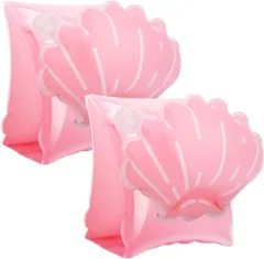 アームリング 子供用 腕浮き輪 2 個セット 強い浮力 水泳補助 スイミング練習用具 プール・海・水遊び適用 男女兼用 水泳用品　a-689