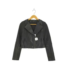 リエンダ rienda goat leather ゴートレザーライダースジャケット レディース  M