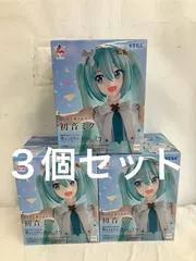 未開封 初音ミク 開かれた窓のセカイの初音ミク フィギュア ３個 LF3377 f107