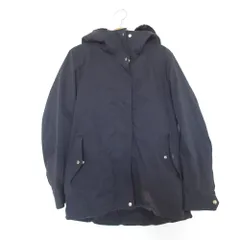 美品 PLST プラステ マウンテンパーカー フーディブルゾン ジャケット M ブラック レディース 古着 中古 USED