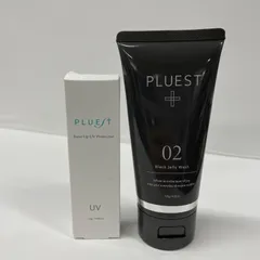 K2700 PLUESTプルエスト ブラックジェリー ウォッシュ 120g トーンアップ UV プロテクター 25g 計2点セットのサムネイル