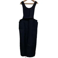 美品 Spick&Span スピックアンドスパン サロペットワンピース サイズ36 ブラック レディース 古着 中古 USED