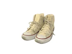 k03250225043　CONVERSE ALL STER　23.5㎝　クリーム色　　シューズ　スニーカー　通年