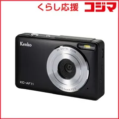 【 新品 未開封 】   ケンコー Kenko デジタルカメラ ブラック(限定モデル・液晶保護フィルム付き) KC-AF11 LTD 未使用 送料無料