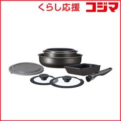 ボオグル12点セットクックウェアセットフライパンセット黒 - メルカリ