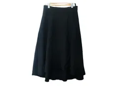 k04250206073　UNTITLED　1　Black　Sサイズ程度　スカート　ミディアム丈　秋冬