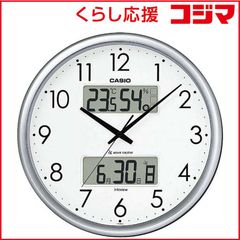 カシオ CASIO ITM-800NJ-5JF 電波時計 掛け時計 木目調 - メルカリ
