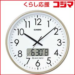 新品未使用 カシオ CASIO IC-4100J 壁掛け電波時計 - メルカリ