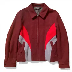 COMME des GARÇONS HOMME PLUS 03AW カーブ期 ウールブルゾン ジップジャケット アーカイブ 名作 コムデギャルソンオムプリュスのサムネイル