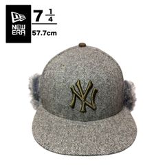 廃盤品 ニューエラ 59FIFTY ドッグイヤー ヤンキース ブラウン 