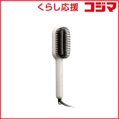 【 新品 未開封 】   テスコム マイナスイオン ストレートブラシアイロン 140℃～200℃ 海外対応 交流(コード)式 ホワイト TB560A-W 未使用 送料無料