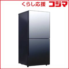 TWINBIRD 2ドア冷凍冷蔵庫 HR-GJ12B ブラック - メルカリ