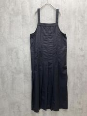 新品 patterntorso パターントルソ アンティカ PK-01196 タックプリーツ サロペット ワンピース sizeON SIZE/黒 ■◇◎レディース