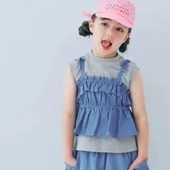 《新品》フリルビスチェ＆トップスセット p.premier 80 100 110㎝ 子供服 P207055