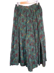 k05250417093　niko and...　Lサイズ　緑×茶×黄　　パンツ　その他パンツ　春夏