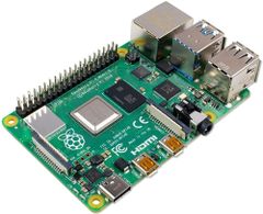 Raspberry Pi 4 Model B 2GB (64-bit, Quad-core, 4K output, Single-board computer)