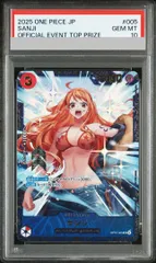 【PSA10】サンジ(パラレル)(フラッグシップバトル2025 10月優勝記念品) SR OP10-005 1枚