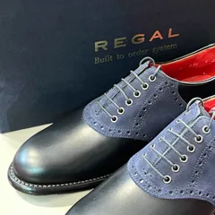 REGAL Built to order サドルシューズ 24cm 未使用 レザーソール コンビレザー 日本製