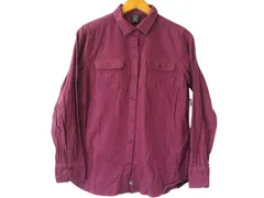 k03250310018　Eddie Bauer　Mサイズ　Red　　トップス　長袖シャツ　通年