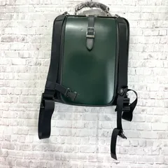 豊岡鞄　ARTPHERE アートフィアー ニューダレス タッチタフ　ダレスバッグ キャリーオンバッグ ビジネスバッグ 手持ち ビジネス リュック 2way 鞄 カバン A4サイズ 13インチPC メンズ　グリーン×ブラックのサムネイル