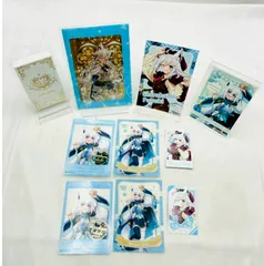 【❗️✨誕生日記念2024カード✨❗️】白上フブキ グッズまとめhololiveカード・ポストカード・缶バッジセット✨簡易清掃・現状品‼️