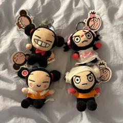 (新品) 麺少女 プッカ&ガル キーホルダー ぬいぐるみ 2種 セット