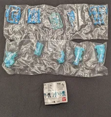 バンダイ CAPSULE ACTION ~初音ミク color Ver.~ 箱ガチャ版 シャア専用ザク(初音ミク クリアカラーVer.) クリア