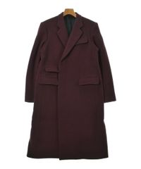 ABYTS SHAGGY DOUBLE COAT BURGUNDY - メルカリ