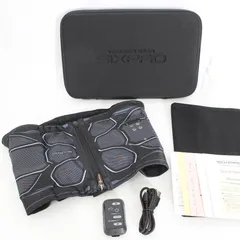 【美品】MTG SIXPAD Powersuit Core Belt SE-BC00B-M リモコン付き シックスパッド パワースーツ コアベルト Mサイズ 本体のサムネイル