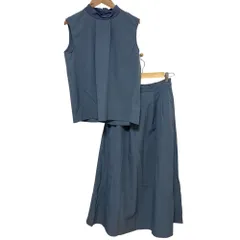 美品 BEAMS HEART ビームスハート セットアップワンピース 43-26-0262-152 ライトブルー レディース 古着 中古 USED