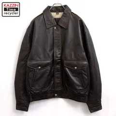 00s STJOHN'SBAY A-2タイプ レザージャケット メンズ 表記Mサイズのサムネイル