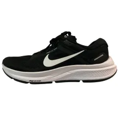 美品 Nike ナイキ Air Zoom Structure 24 エアズームストラクチャー24 スニーカー サイズ23.5cm ブラック レディース 古着 中古 USED