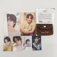 &TEAM タキ &Heart ラブレターポーチ LOVE LETTER POUCH シーグリ 2026 雪明かりトレカ フォト カード エンティーム andTEAM エンティム エンチ