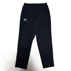 XL 105 UNDER ARMOUR アンダーアーマー トレーナー ウーブン パンツ ズボン ブラック