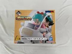 【未開封】A賞 孫悟空＆ブルマ バイクフィギュア 一番くじ ドラゴンボール Fantastic Adventure