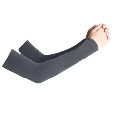 【新品】 アームカバー uvカット【瞬間冷感-5℃】腕カバー ひんやり UPF50+・吸汗速乾 ランニング アームカバー 紫外線対策 日焼け止め タトゥ隠し レディース メンズ 自転車/運転用/スポーツ用 夏 グレーM 1