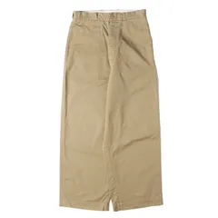 BLURHMS ブラームス パンツ ベージュ サイズ:1 | 24SS チノ トラウザー ワーク パンツ (2046D Chino Pants) | 日本製 ボトムス ズボン【メンズ】【中古】のサムネイル